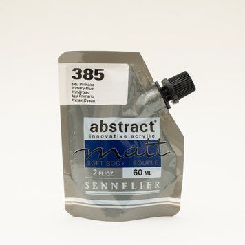 Акрилова фарба Sennelier Abstract, дой-пак, 60 мл, матова, Синій (Primary Blue) 254 фото