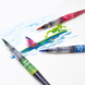Ручка-пензель з чорнилом Sennelier Ink Brush, Переливчастий ультрамариновий синій (Iridescent Ultramarine Blue) N131696.10 фото 2