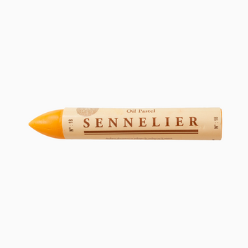 Велика олійна пастель Sennelier, 36 мл, Яскраво-жовтий (Bright Yellow) 3107 фото