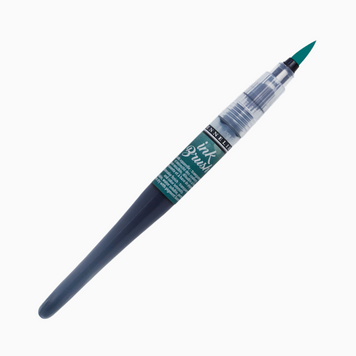 Ручка-пензель з чорнилом Sennelier Ink Brush, Насичений зелений (Intense Green) 3039 фото