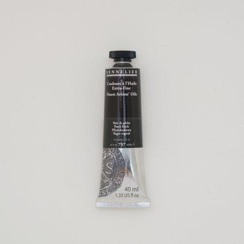 Олійна фарба Sennelier, 40 мл, професійна, S1, Персиковий чорний (Peach black) 3387 фото