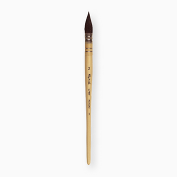 Пензель білка кругла Raphael Lavis, №2, французька в`язка, коротка ручка 803.2 фото