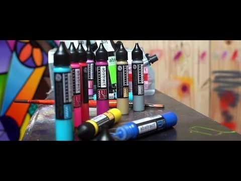 Лінер акриловий Sennelier Abstract, 3D, 27 мл, Кадмій червоно-помаранчевий відтінок (Cadmium Red Orange Hue) 370 фото