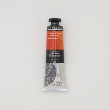 Олійна фарба Sennelier, 40 мл, професійна, S3, Китайський помаранчевий (Chinese orange) 3368 фото