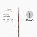 Пензель синтетика кругла Raphael Precision, №2, для акрилу та олії, довга ручка 8900.2 фото 2