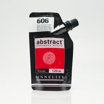 Акрилова фарба Sennelier Abstract, 500 мл, Кадмій червоний глибокий відтінок (Cadmium Red Deep Hue) N121521.606 фото